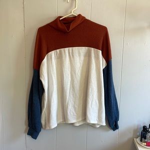 Color block long sleeve
